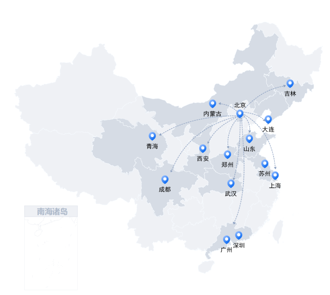 全国交付服务网络