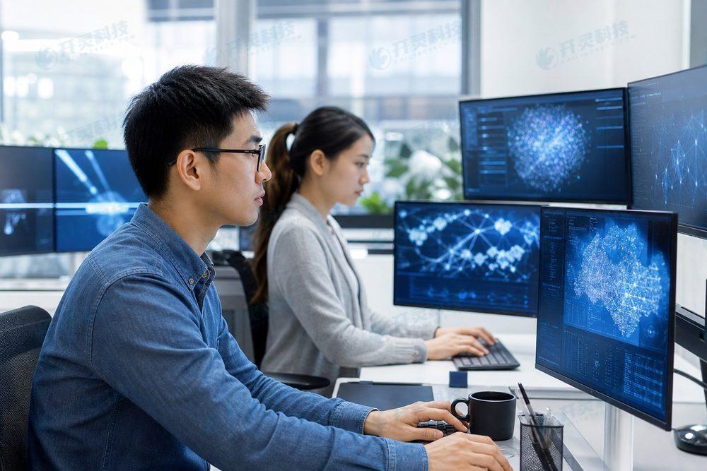 开灵科技银行金融业乐企联用解决方案