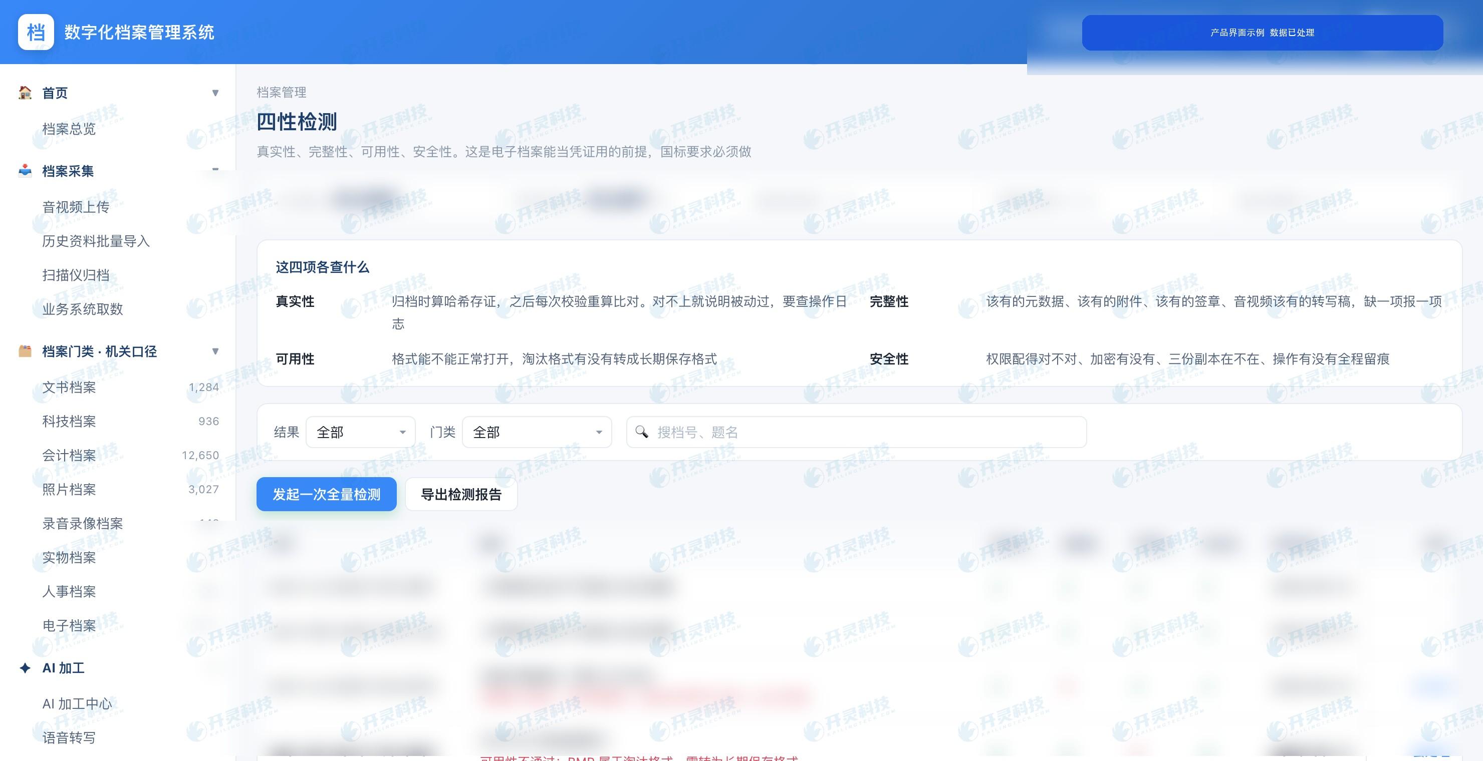 性检测 权限 日志和长期保管怎样落地