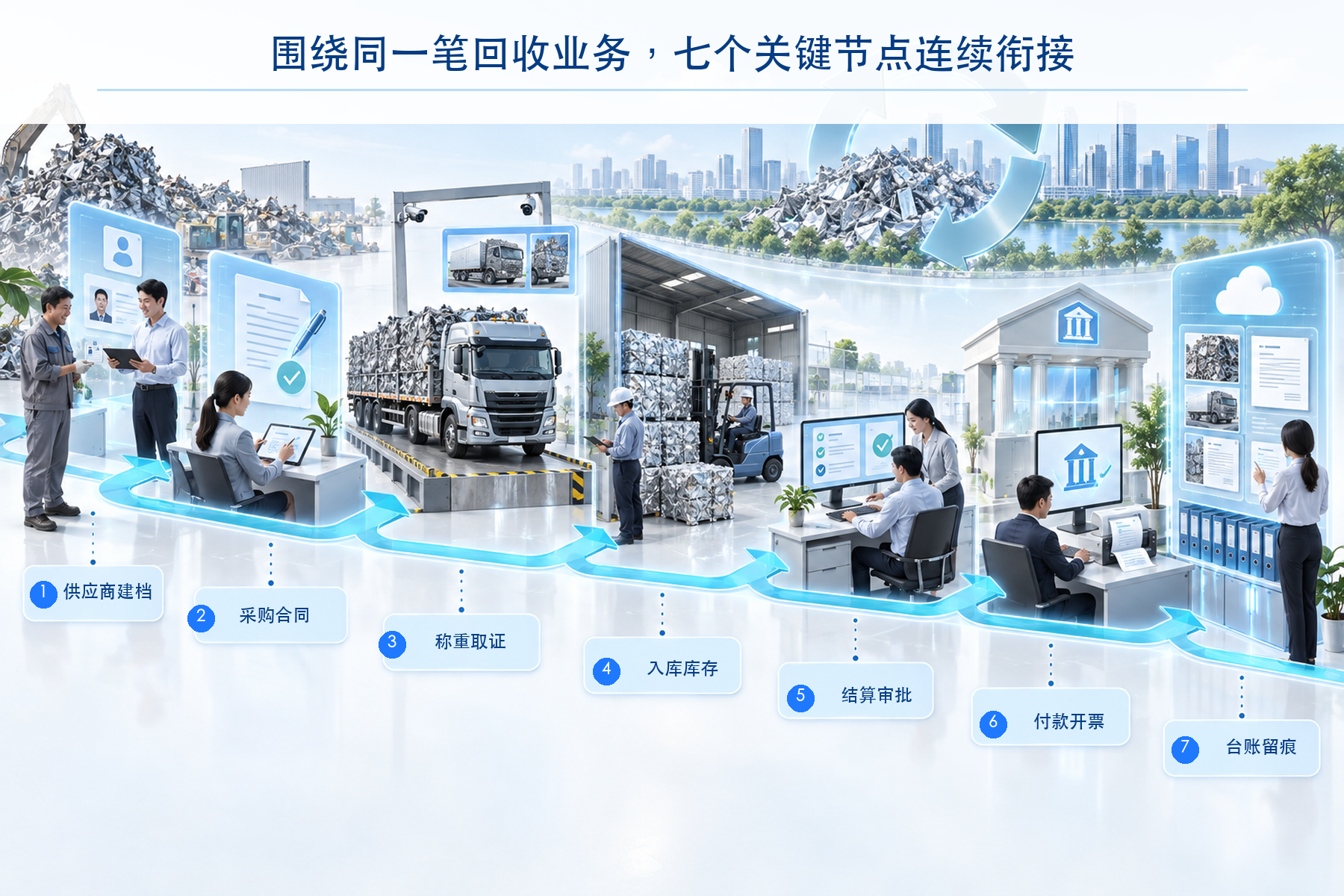 沉淀业务台账和涉税证据链