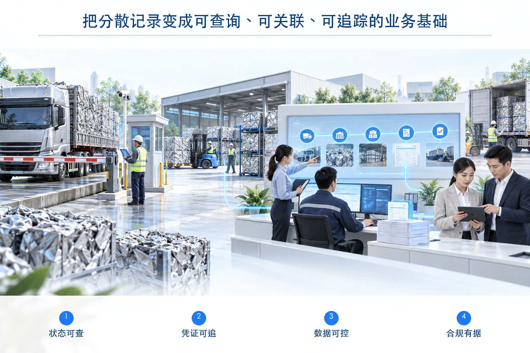 项目价值:为再生铝回收业务建立长期数字能力