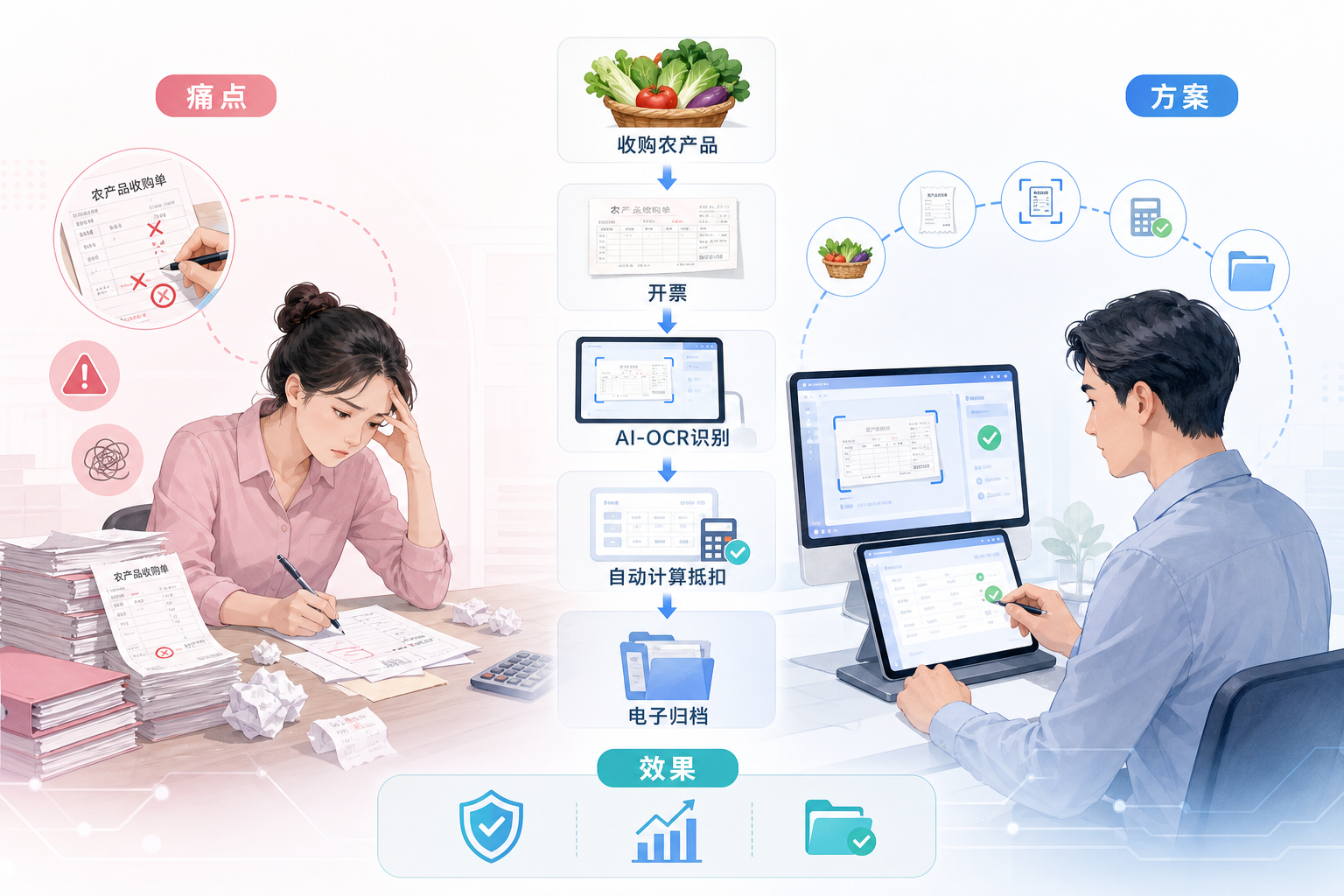 农产品收购发票抵扣进项税，这3个坑千万别踩