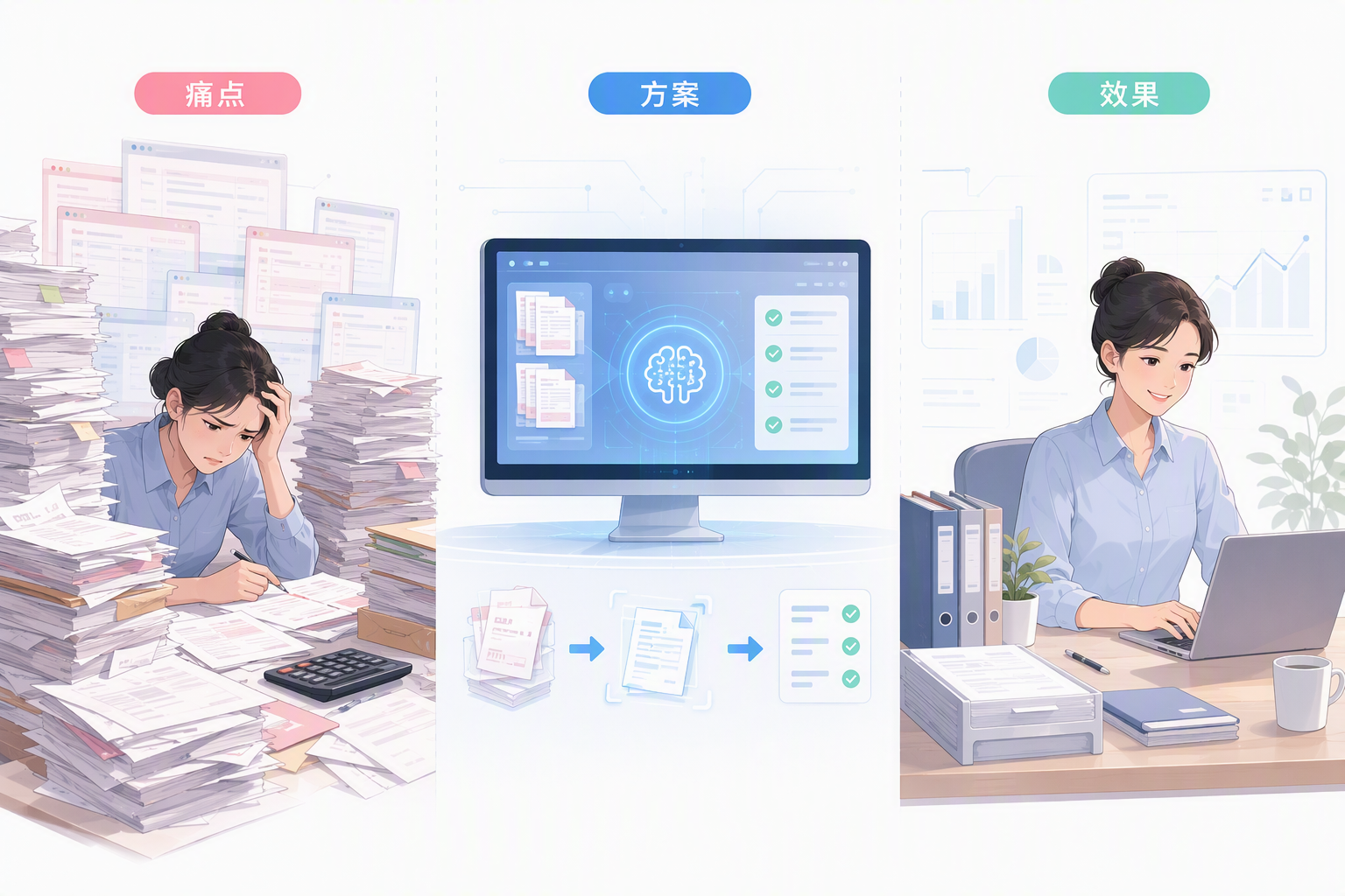 供应链对账AI系统，破解对账难题