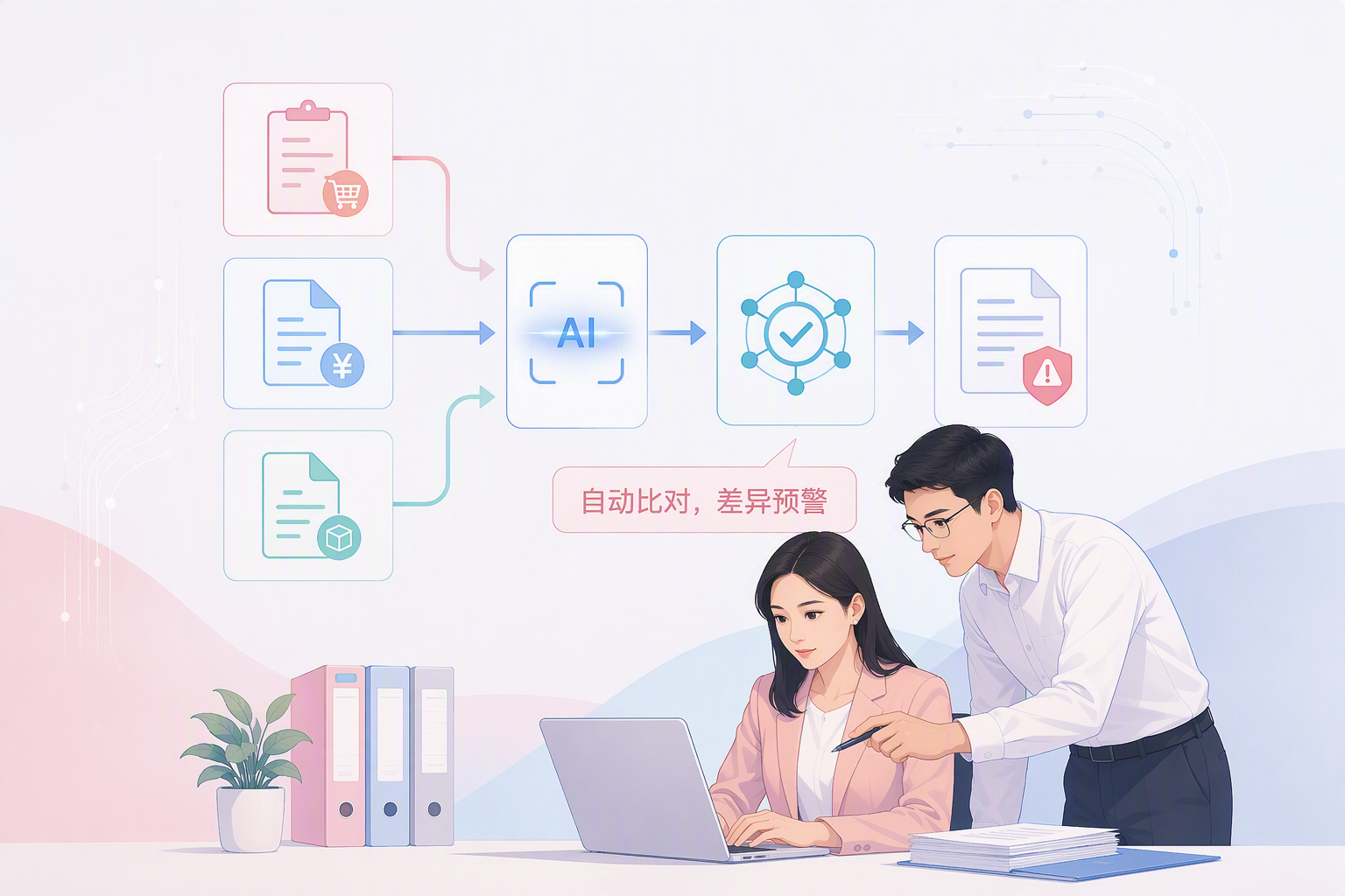 供应链对账效率低?AI智能对账系统来破解