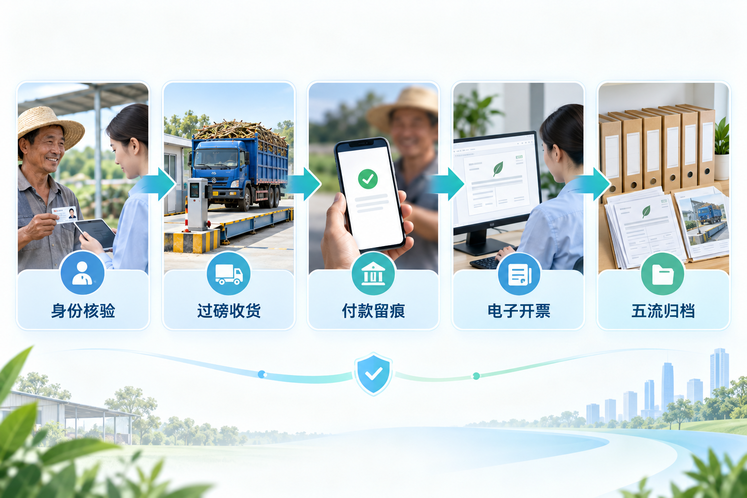 反向开票怎么开电子发票?散户收购合规开票全流程