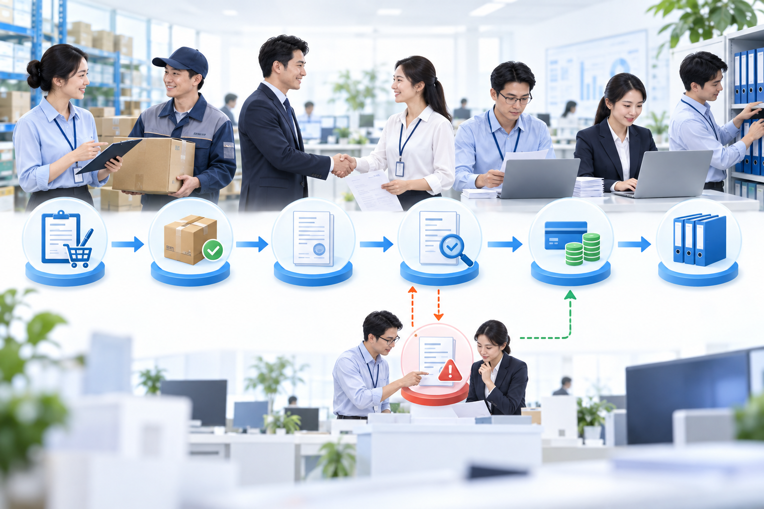供应商对账结算流程怎么理顺？从六个节点建立闭环