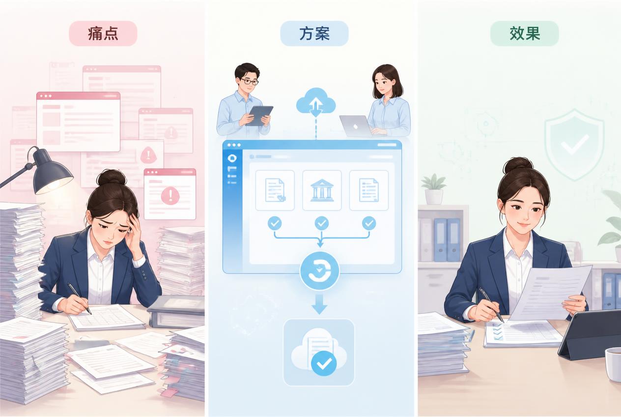 One-click filing with agency bookkeeping software: agency accountants no longer need to pull all-nighters at month-end