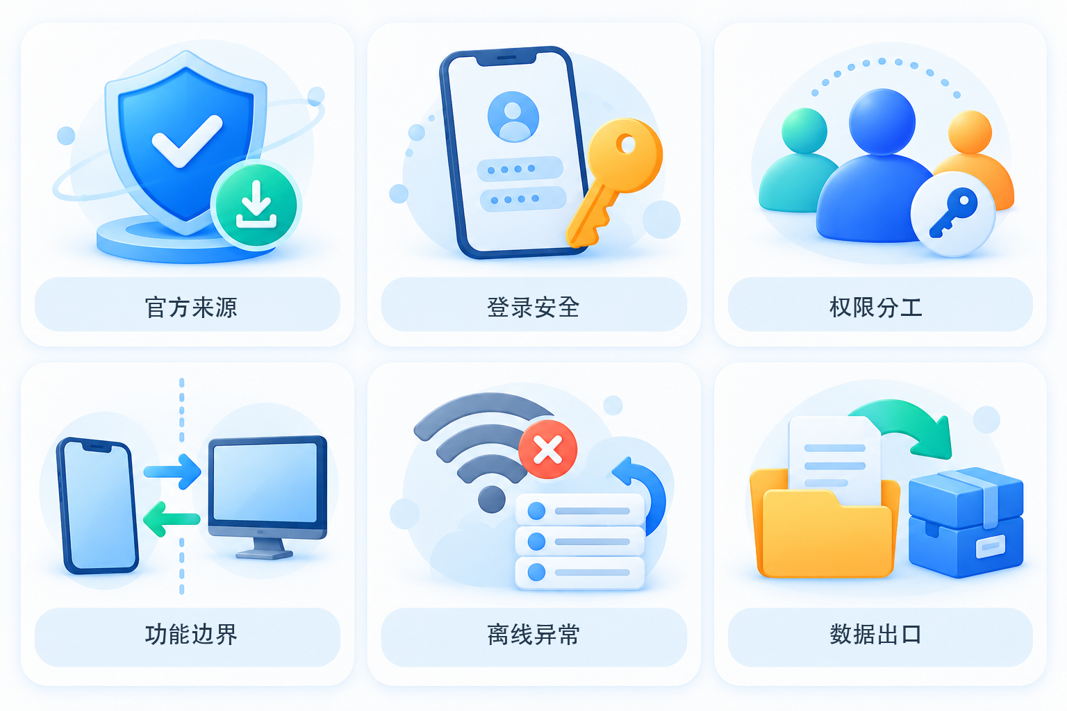 记账报税App六项移动端验收清单