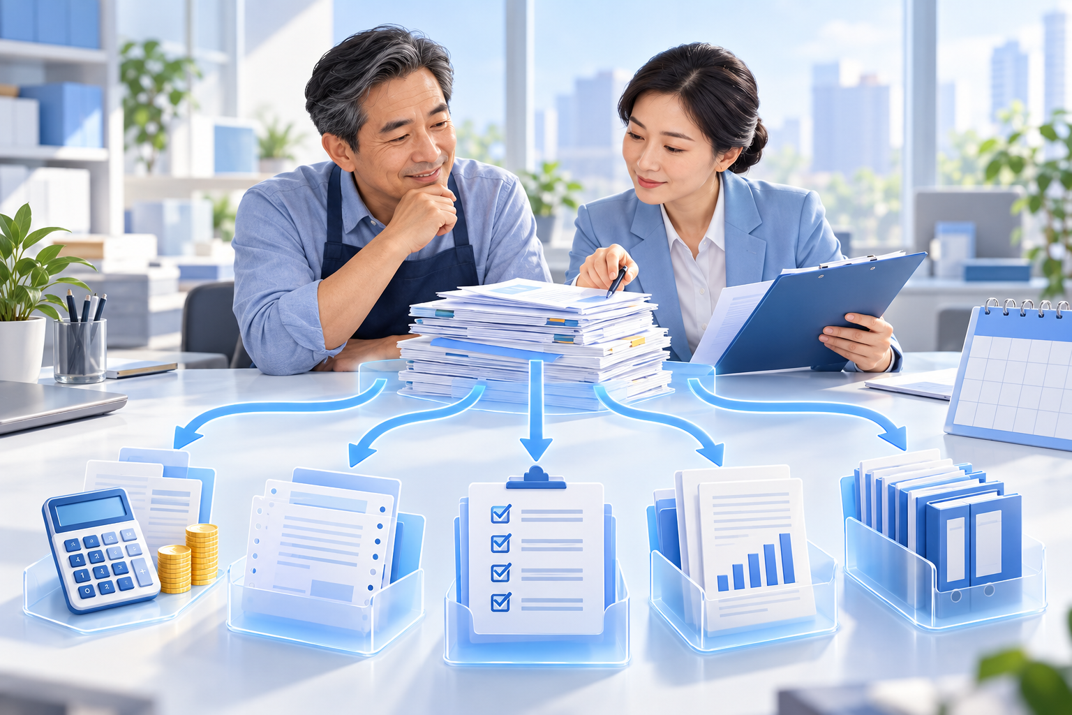 How are taxes paid when a sole proprietor's quarterly sales exceed 300,000 yuan? Itemized calculation