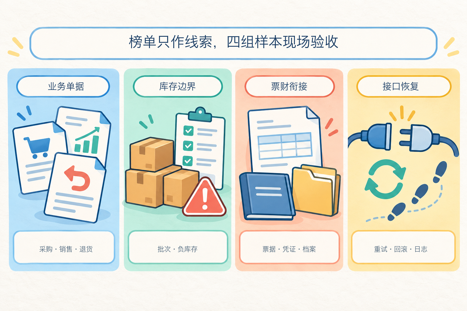 进销存软件四组现场验收样本图