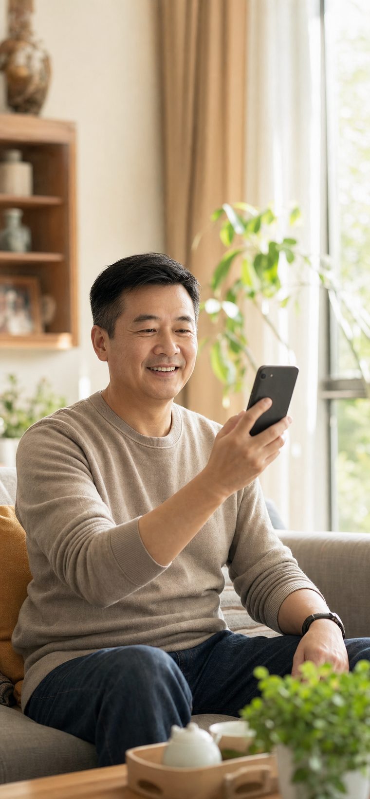 房东在家用手机扫脸开租金票