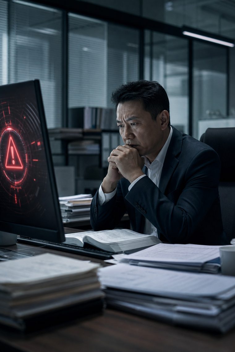财务负责人面对税务预警紧张